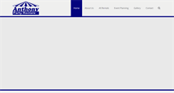 Desktop Screenshot of anthonyrental.com