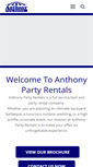 Mobile Screenshot of anthonyrental.com